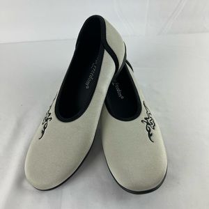 Barefoot Freedom slip on - silvery green